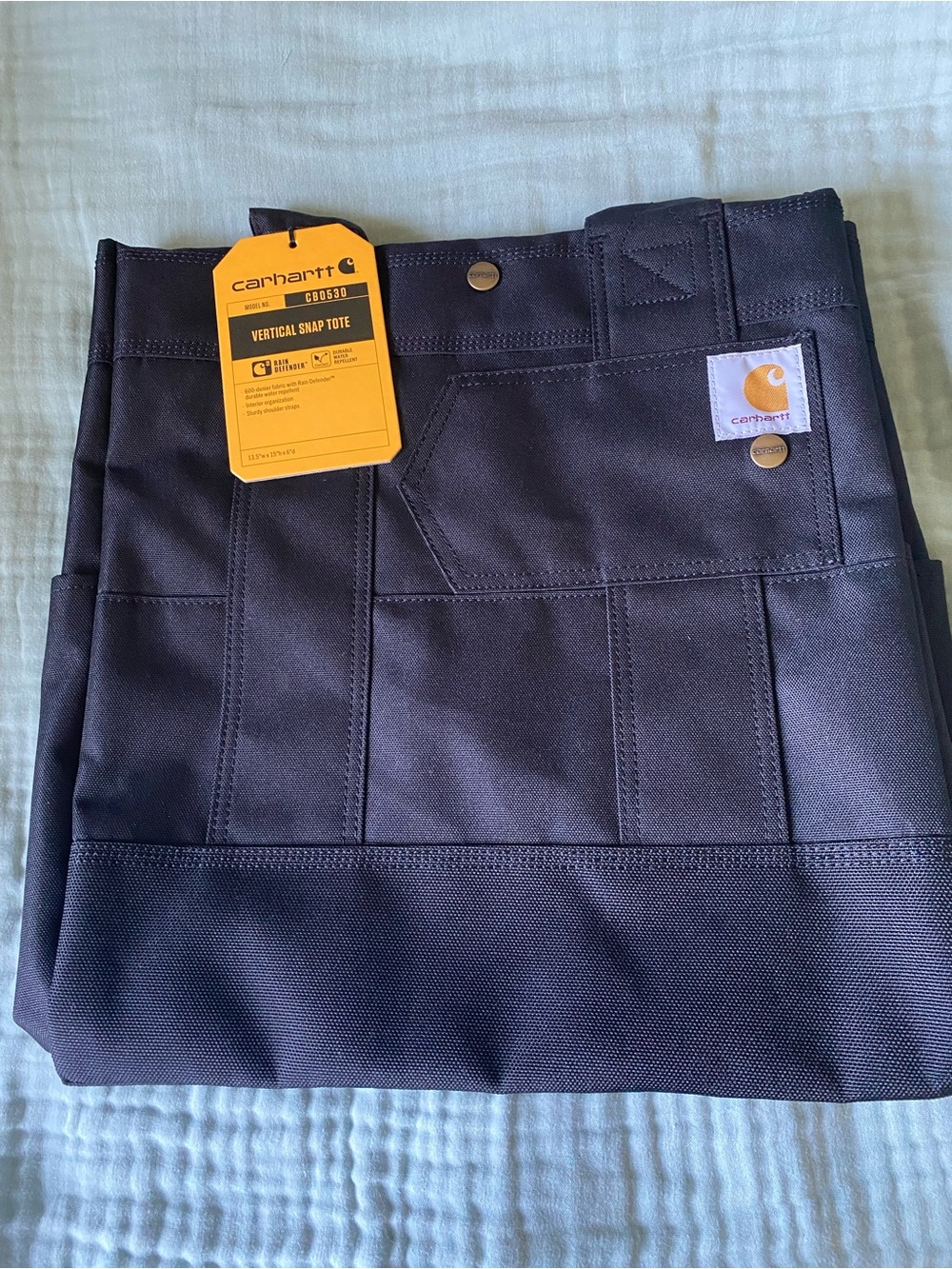 Carhartt canvas tote